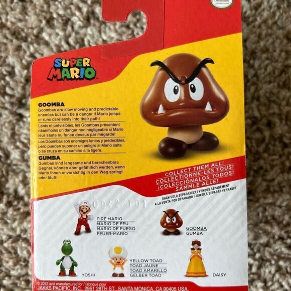 Lot Of 5: Jakks Pacific 3.25" Figures World Of Nintendo Super Mario Bros - Picture 5 of 11